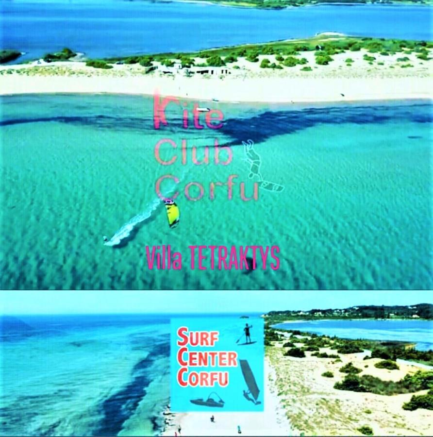 Tetraktys Estate Beachside Υδωρ Ágios Matthaíos Екстериор снимка